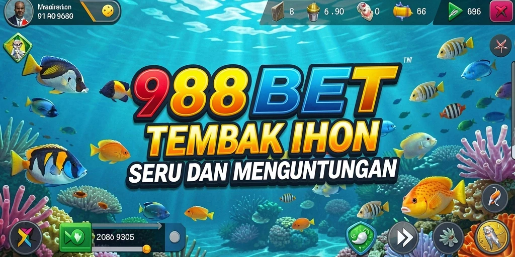 Gameplay seru dari 988BET dengan visual menawan Tembak Ikan.