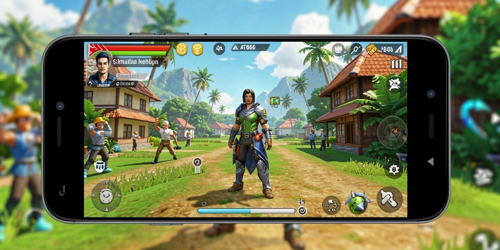 Tampilan gameplay AT866 yang imersif dan interaktif.