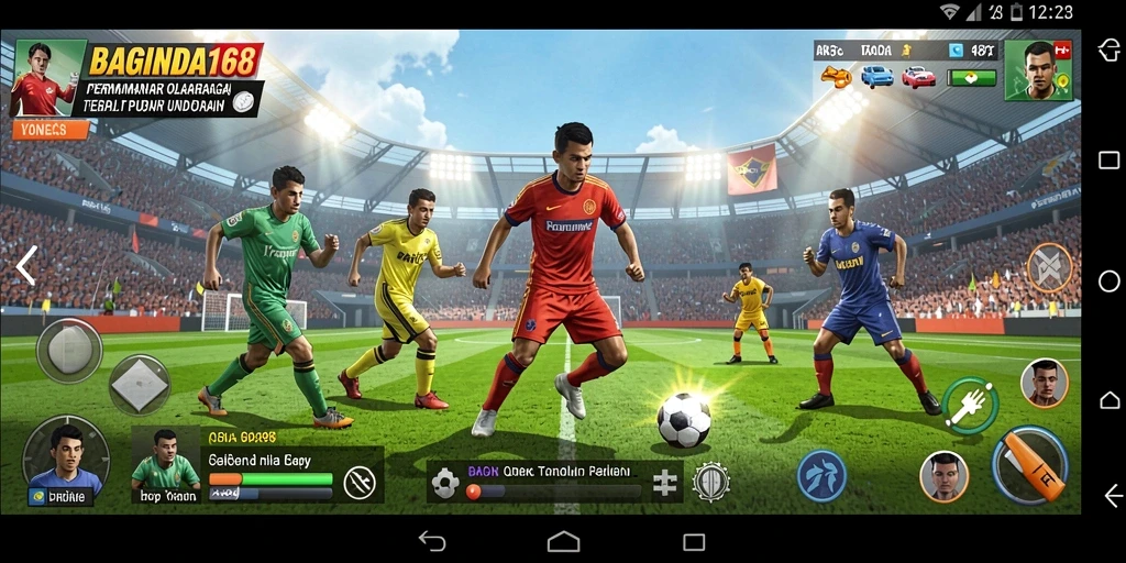 Tampilan gameplay BAGINDA168 yang dinamis dan menarik.