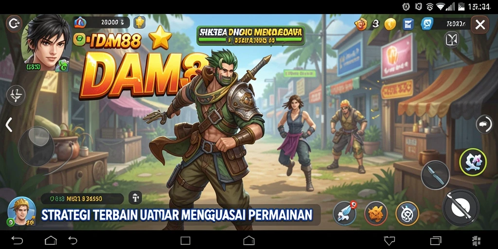 Tampilan gameplay yang mendebarkan dari DAM88 dengan strategi yang mendalam.