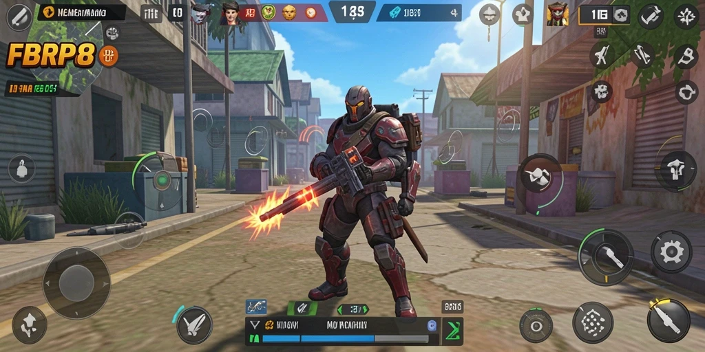 Tampilan gameplay menarik dari FBRP88 dengan simulasi realistis.