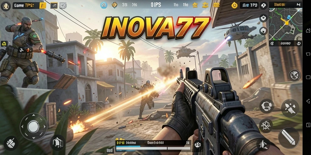 Tampilan gameplay INOVA77 yang seru dan menegangkan.