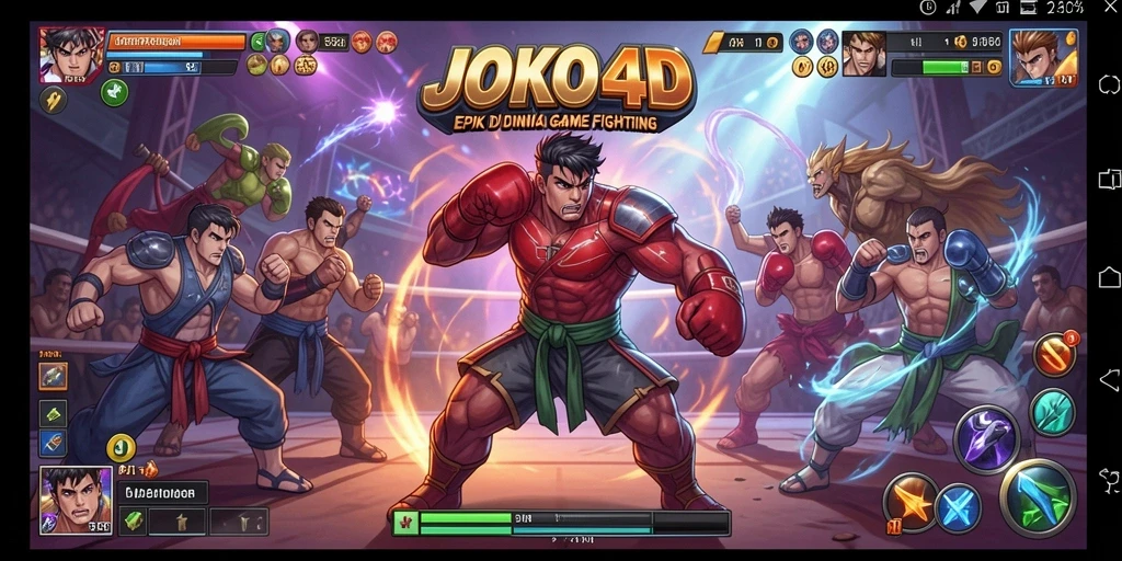 Tangkapan layar JOKO4D menampilkan aksi pertarungan yang mendebarkan.