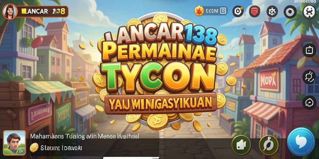 Screenshot LANCAR138 menampilkan gameplay Tycoon yang menantang dan menyenangkan.