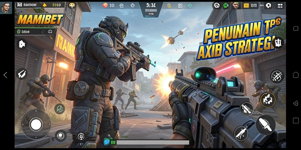 Tampilan gameplay MAMIBET dengan aksi menegangkan dan strategi cerdas.