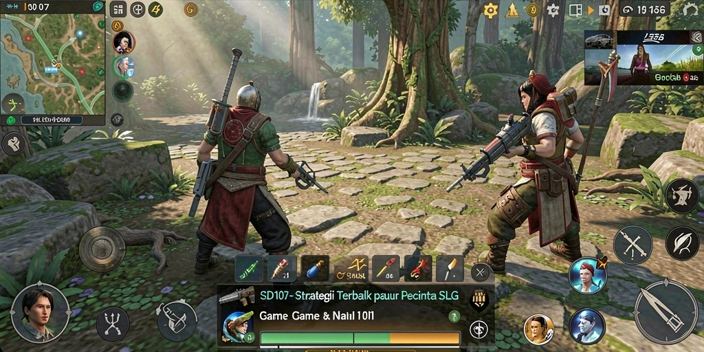 Tampilan menawan dari gameplay SLG di SD107 yang mengasyikkan.