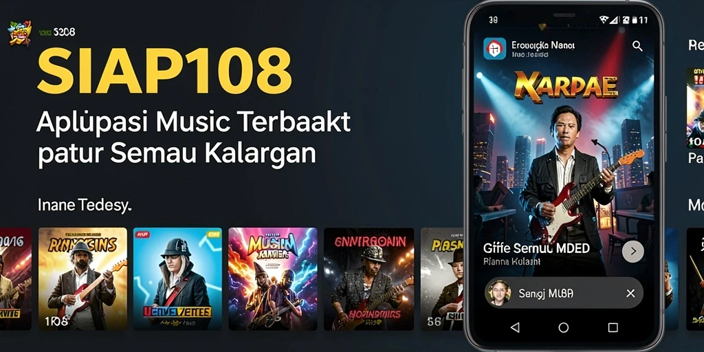 Tampilan gameplay menarik dari SIAP108 dengan alunan musik yang seru.