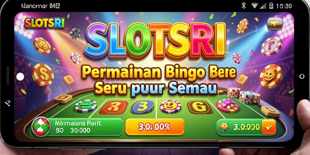 Screenshot menunjukkan gameplay Bingo yang seru dan interaktif.