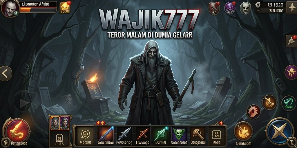 Tampilan mengerikan dari gameplay WAJIK777 yang mendebarkan.